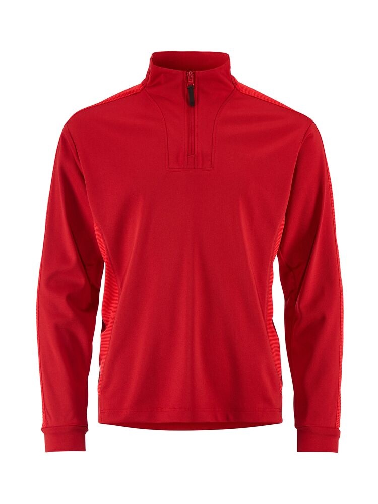 C17385-476R_Evolve20220Contrast20Half20Zip20Jr_Front